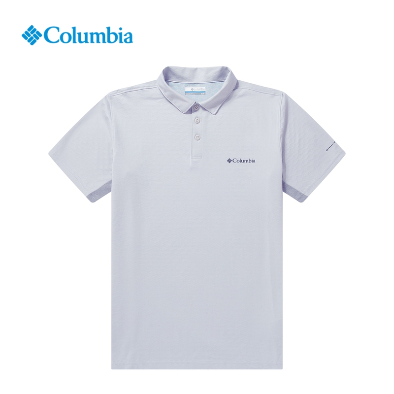 哥伦比亚 春夏Columbia哥伦比亚户外男透气清凉速干衣POLO衫短袖T恤AE9229 214元