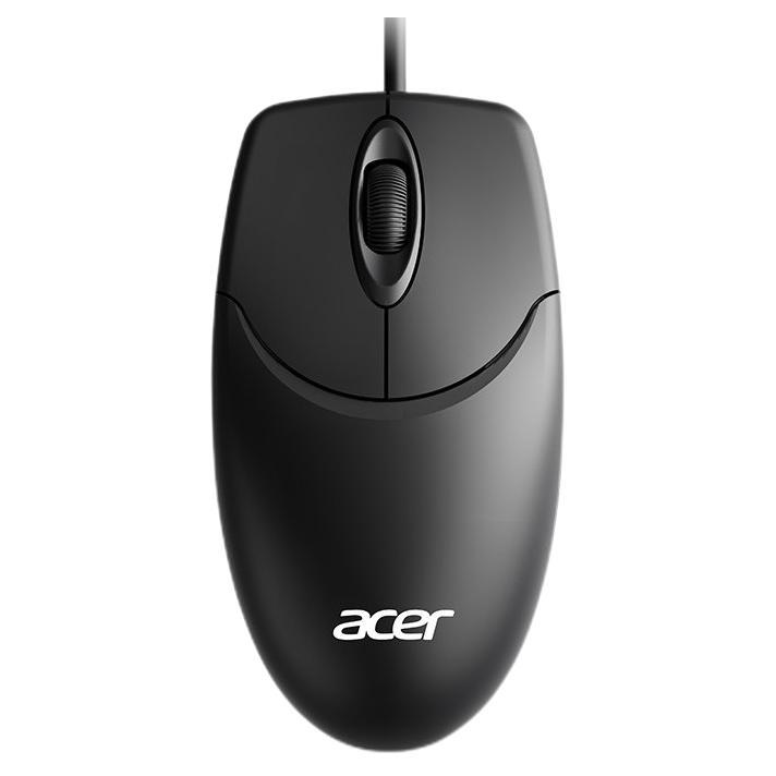 acer 宏碁 M117 有线鼠标 1000DPI 黑色 13.9元