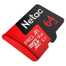 PLUS会员：Netac 朗科 P500 至尊PRO版 Micro-SD存储卡 64GB（USH-I、V30、U3、A1） 16.79
