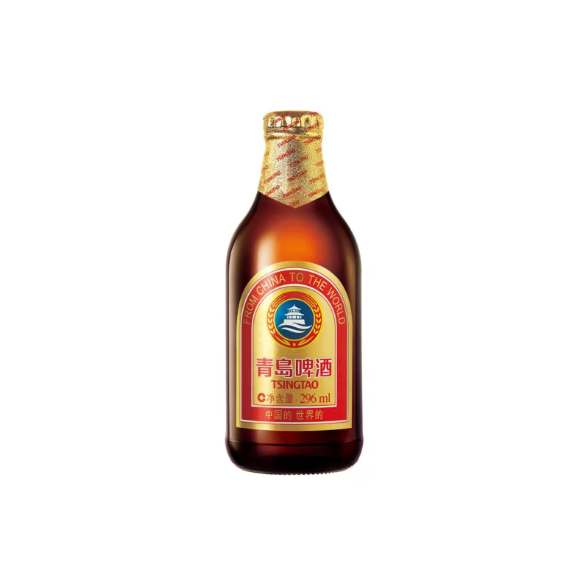 88VIP：青岛啤酒 高端小棕金质296ml*24瓶整箱香醇顺滑新鲜包邮上新 88.33元（