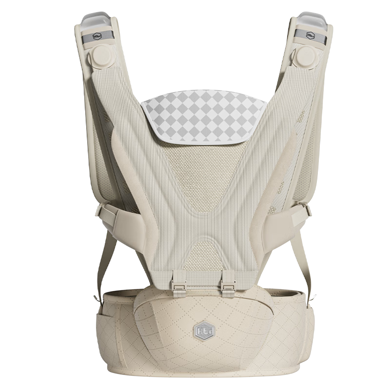 虎贝尔 AIRFIT双型悬浮腰凳 婴儿背带 沙雾棕 四季多功能减压抱娃神器 567.83
