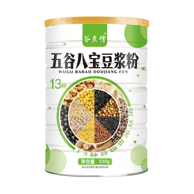 八宝豆浆粉500g 9.75元（需买4件，需用券）