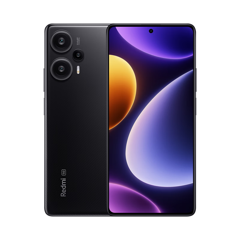 Redmi Note 12 Turbo 5G 第二代骁龙7+ OLED直屏 6400万像素 12GB+512GB碳纤黑+碎屏险套