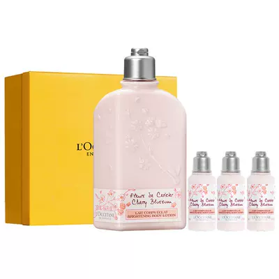 88VIP：欧舒丹 樱花身体乳 250ml+35ml*3瓶 160.99元