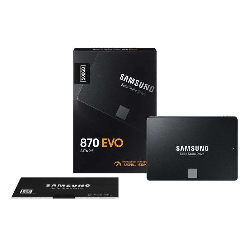 SAMSUNG 三星 870 EVO SATA 固态硬盘 500GB（SATA3.0） 344元（需用券）