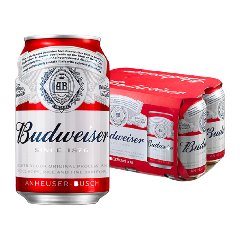 Budweiser 百威 经典醇正啤酒 ￥23