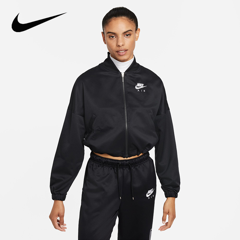 NIKE 耐克 女装秋季运动服AIR休闲印花立领外套DD5422-010 168元（需用券）