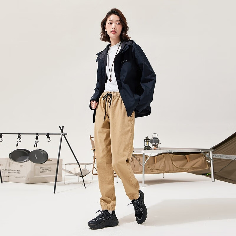 PLUS会员：拓路者 Pioneer Camp 户外旅行软壳衣三合一冲锋衣女登山服 226.71