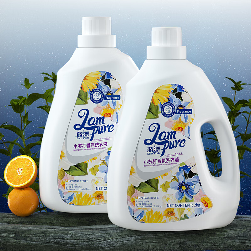 Lam Pure 蓝漂 洗衣液机 深度清洁A 2kg*1瓶 6.94元（需用券）