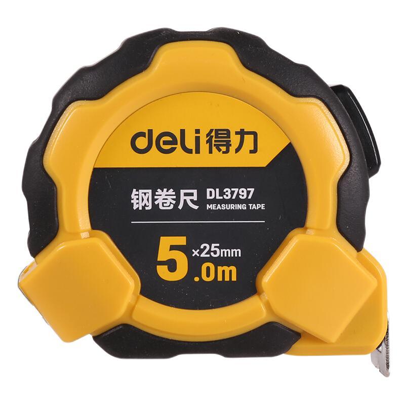 deli 得力 DL379系列 包胶钢卷尺 1.8元包邮（需用券）