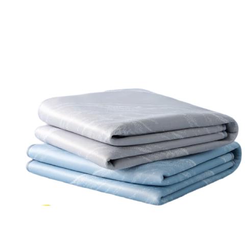 网易严选 冰丝果冻凉席 两件套床单款 120*200cm 水波蓝 71.75元