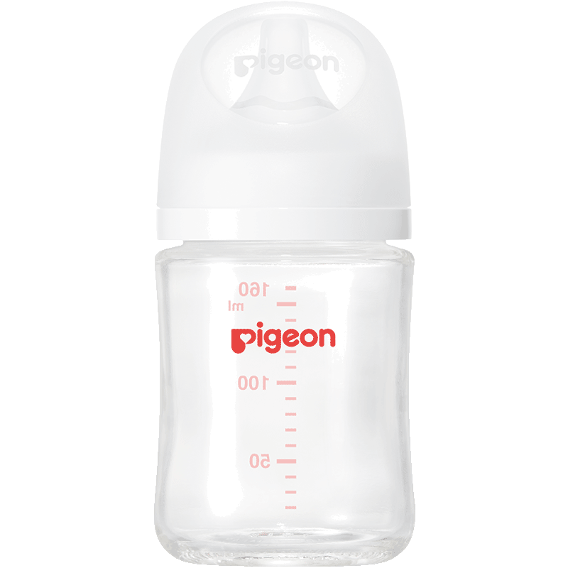 贝亲 玻璃奶瓶宽口径防胀气 160ml S号奶嘴 AA186 55.74元（需凑单，返超市卡15
