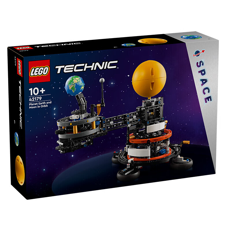 PLUS会员：LEGO 乐高 机械组系列 42179 地球和月亮轨道运转模型 501.06元包邮（双重优惠）