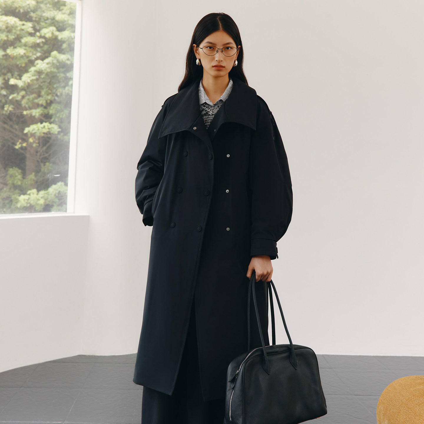 艾莱依 女士风衣鹅绒服 6025701144 1629元