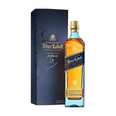 再降价、88VIP：尊尼获加 JOHNNIE WALKER 蓝牌苏格兰威士忌200ml调和洋酒 220.71元