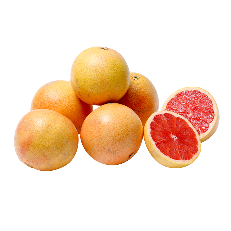 京东百亿补贴、plus会员:京鲜生 进口红心西柚/葡萄柚 2.5kg装 单果220g起 47.41