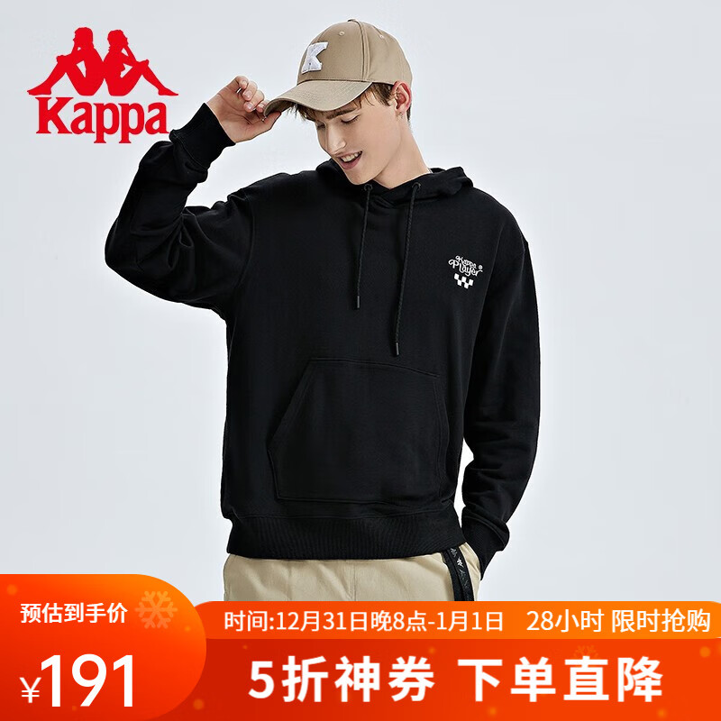 Kappa 卡帕 套头帽衫运动卫衣 K0C52MT70 191元