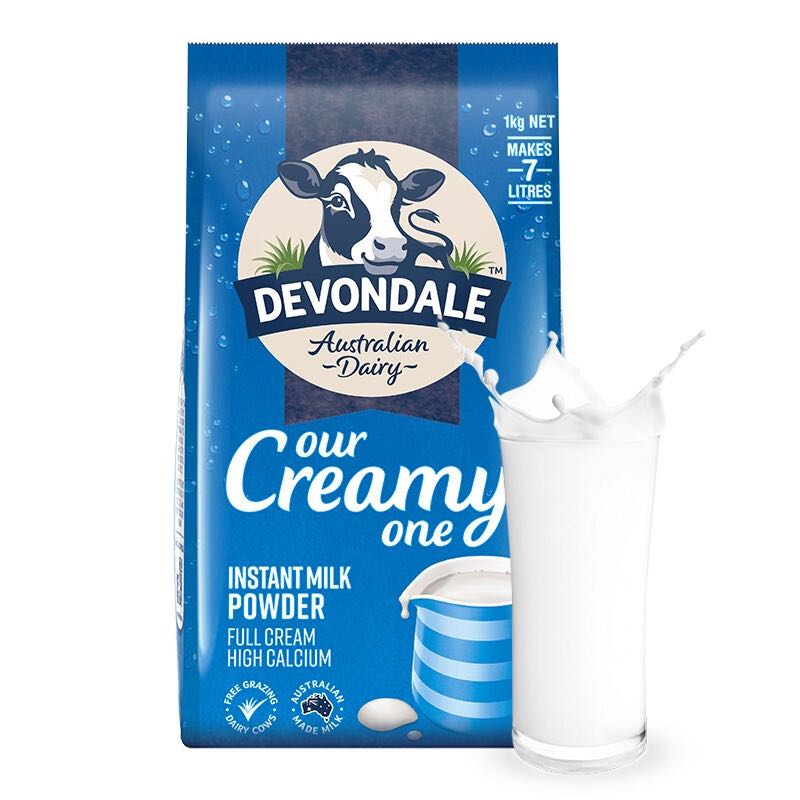 88VIP：DEVONDALE 德运 全脂高钙奶粉400g 19.9元