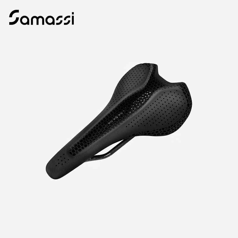 Samassi 萨玛仕 3d打印坐垫 公路车山地车自行车短鼻骑行碳纤维坐垫座垫套 3D