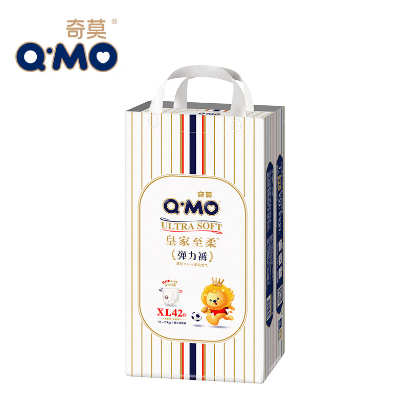 Q·MO 奇莫 皇家至柔 拉拉裤 XL42片 59.67元（需买3件，需用券，返54元猫卡后）