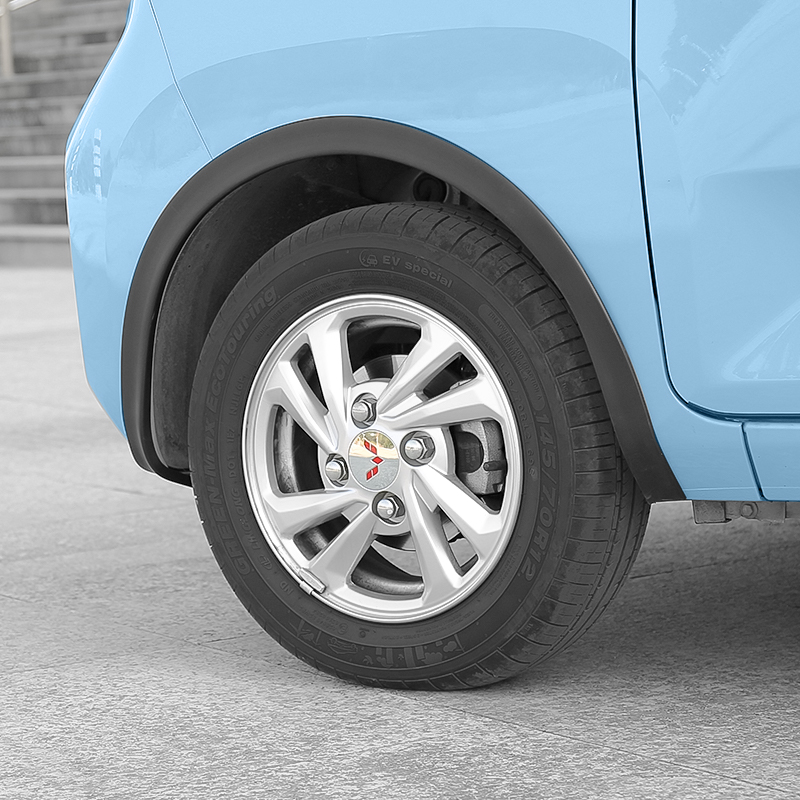 五菱宏光MINI EV专用轮眉防撞条miniev迷你改装轮毂挡泥板装饰贴 76.9元（需用