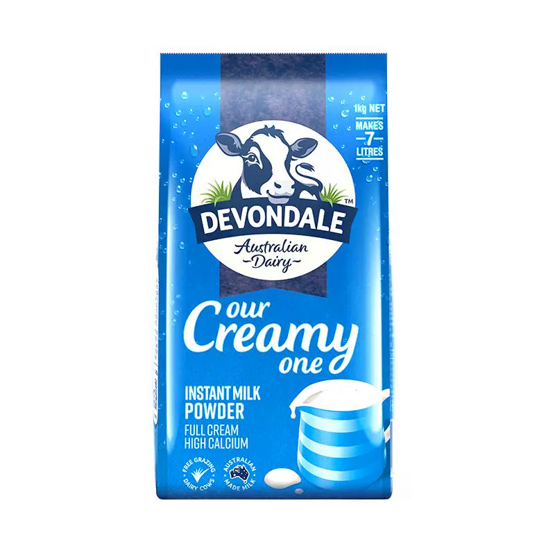 DEVONDALE 德运 全脂高钙奶粉1kg ￥78.5