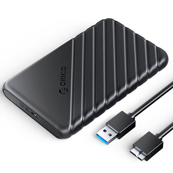 ORICO 奥睿科 2.5英寸 SATA移动硬盘盒 USB3.0 Micro-B 25PW1-U3 22.9元（需用券）