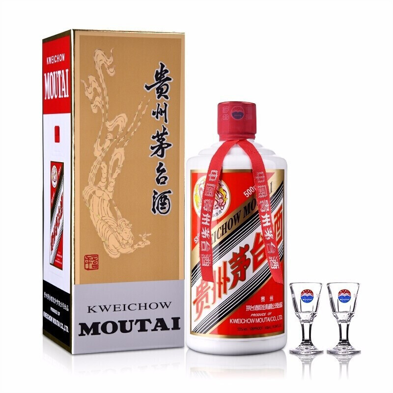 MOUTAI 茅台 飞天茅台 2012年 53%vol 酱香型白酒 500ml 单瓶装 4361元