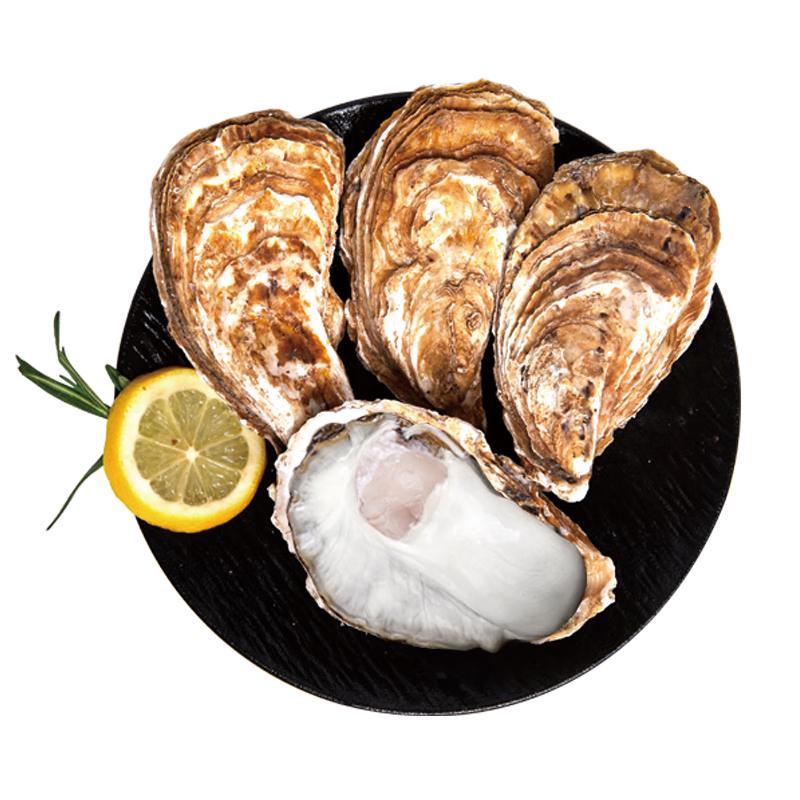 移动端、京东百亿补贴：鲜京采 鲜活生蚝3XL 净重5斤 13-18只 源头直发 年货