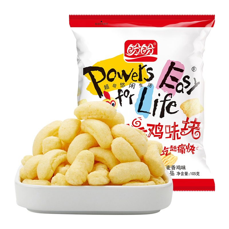 88VIP：盼盼 膨化麦香鸡味块 105g 5.7元