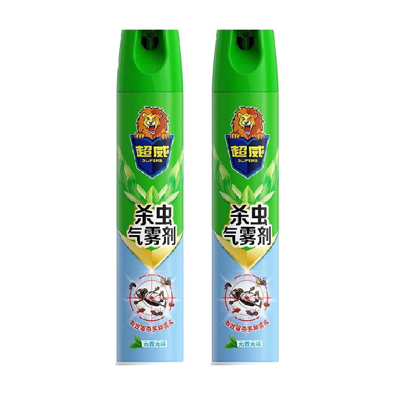 超威 杀虫气雾剂 500ML*2瓶 17.55元（需用券）