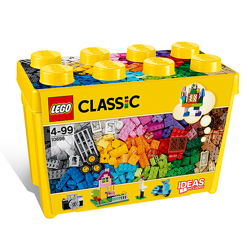 88VIP：LEGO 乐高 CLASSIC经典创意系列 10698 大号积木盒 274.5元