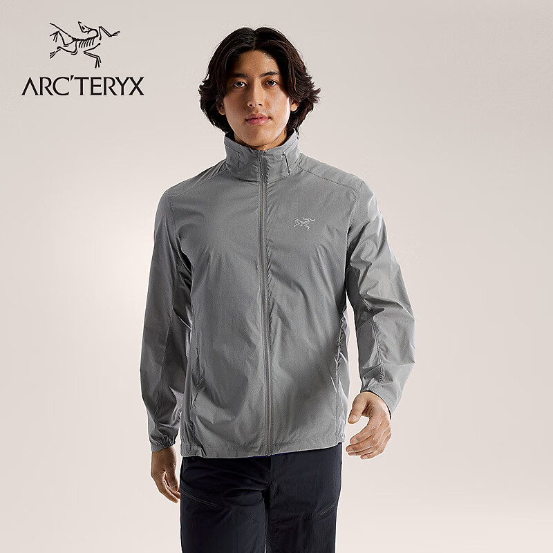 ARC'TERYX 始祖鸟 NODIN JACKET 轻量 男子 风壳夹克 VOID/空间灰 L 2600元