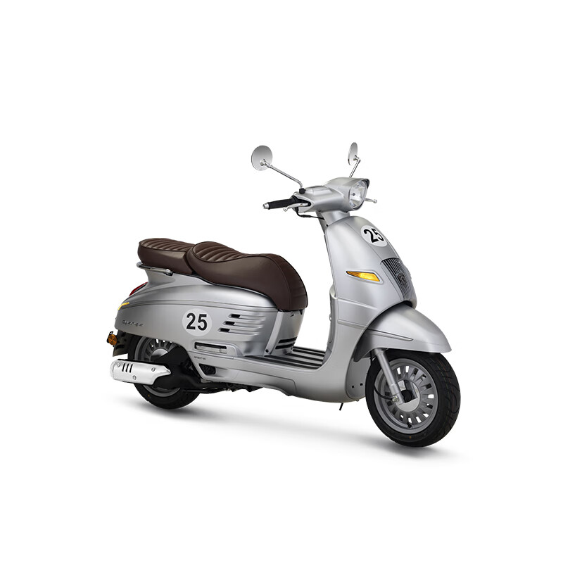 PEUGEOT 标致 DJANGO150cc SBC版国四电喷复古踏板摩托车 闪光银 13800元