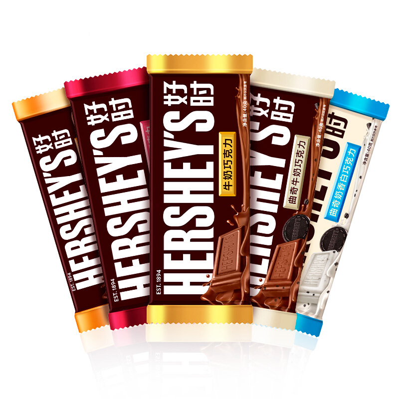 HERSHEY'S 好时 牛奶巧克力 40g 3.91元