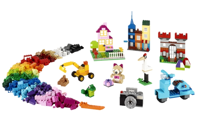 88VIP：LEGO 乐高 经典创意大号积木盒10698儿童拼装积木玩具4岁+ 284.05元