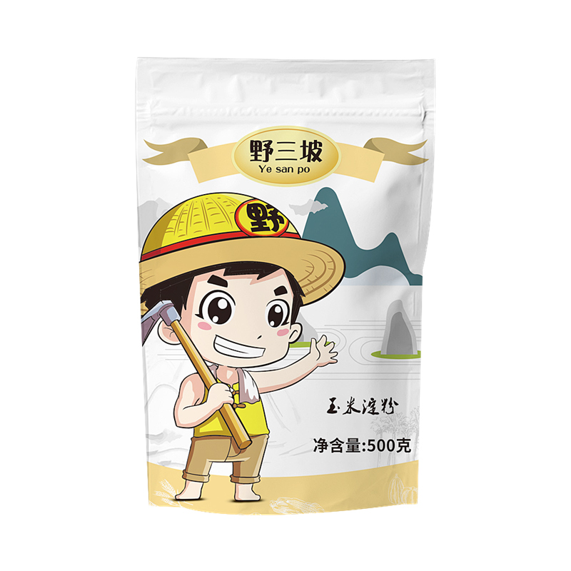 88VIP：野三坡 糯米粉 500g*1袋 5.61元