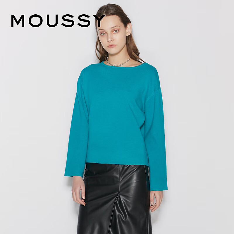 MOUSSY 摩西 女士针织衫 C10GAW70-0980 87.4元（需买2件，需用券）