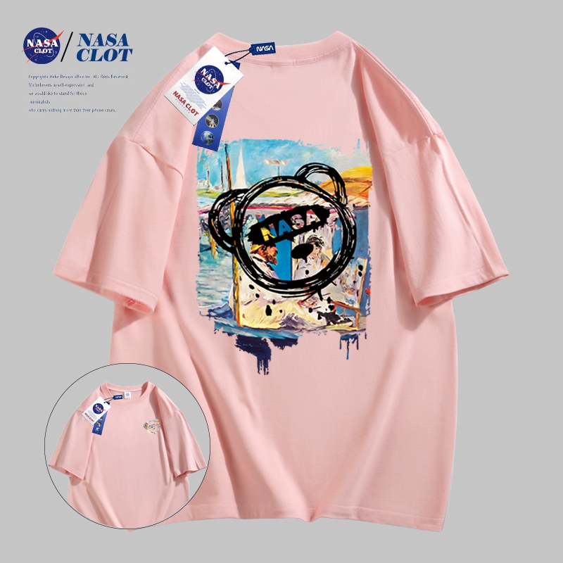 任选4件99 NASA联名潮牌纯棉T恤短袖 券后99.6元