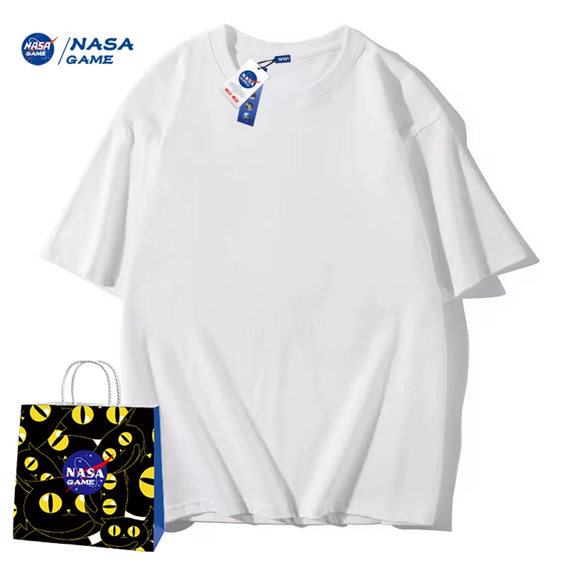 4件69.6 NASA短袖t恤短袖夏季情侣装 券后69.6元