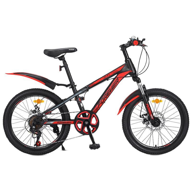 FOREVER 永久 JD-F3 儿童自行车 黑红色 22寸 449.32元（需用券）