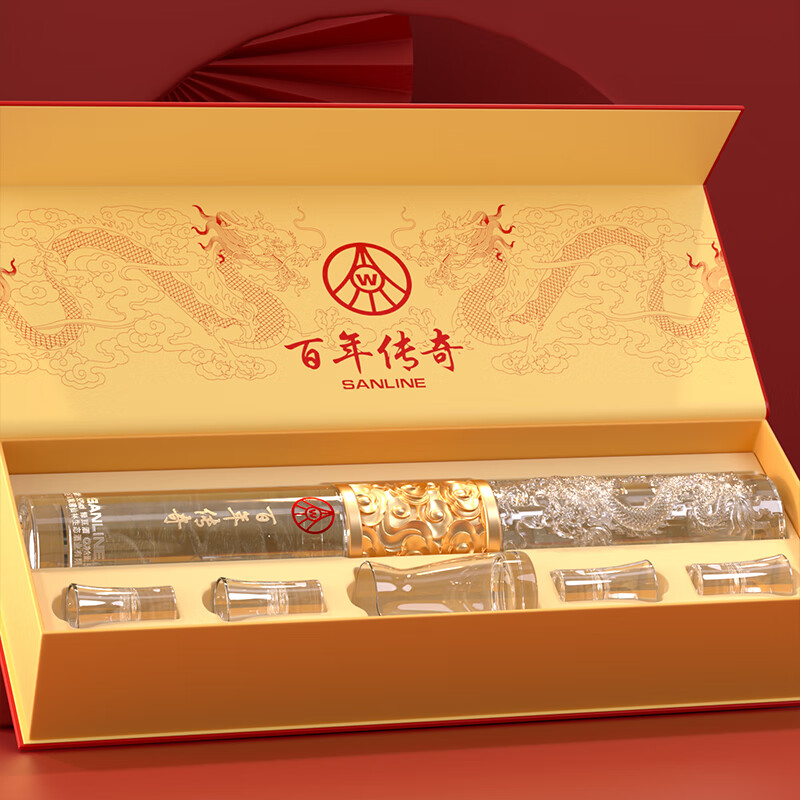 五粮液 WULIANGYE 仙林生态 52度优级酒 52度 500mL 2瓶 双龙戏珠礼盒酒 199.9元（