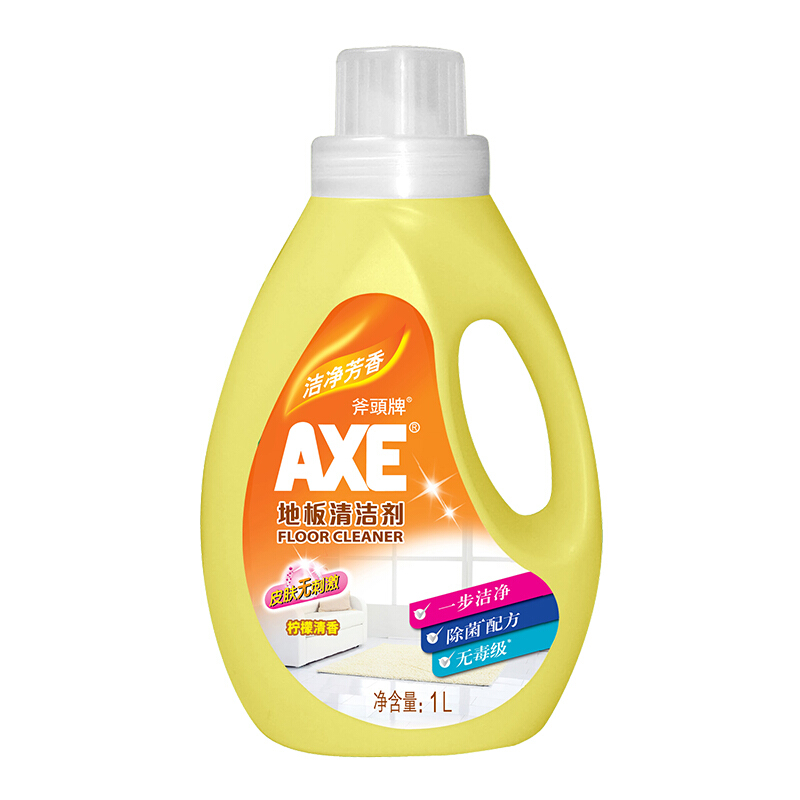 AXE 斧头 牌 地板清洁剂 1L 柠檬清香 12.26元