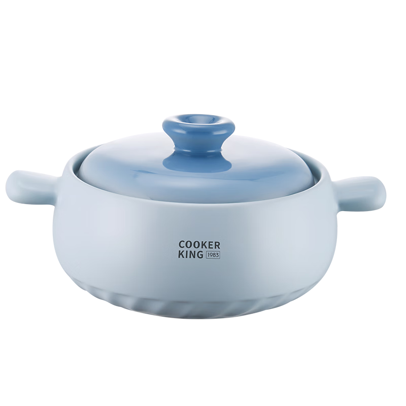 plus会员：COOKER KING 炊大皇 砂锅 陶瓷煲2.5L 95.29元（需凑单）