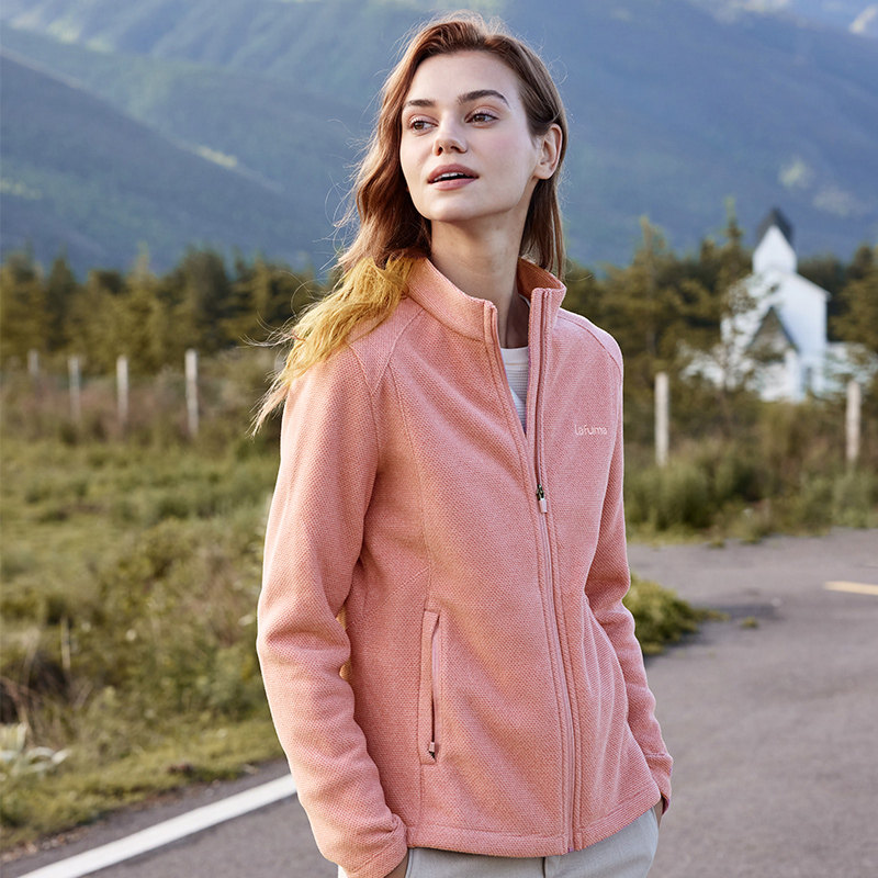 乐飞叶 LFJA3CR67 女款抓绒衣 646元（需用券）