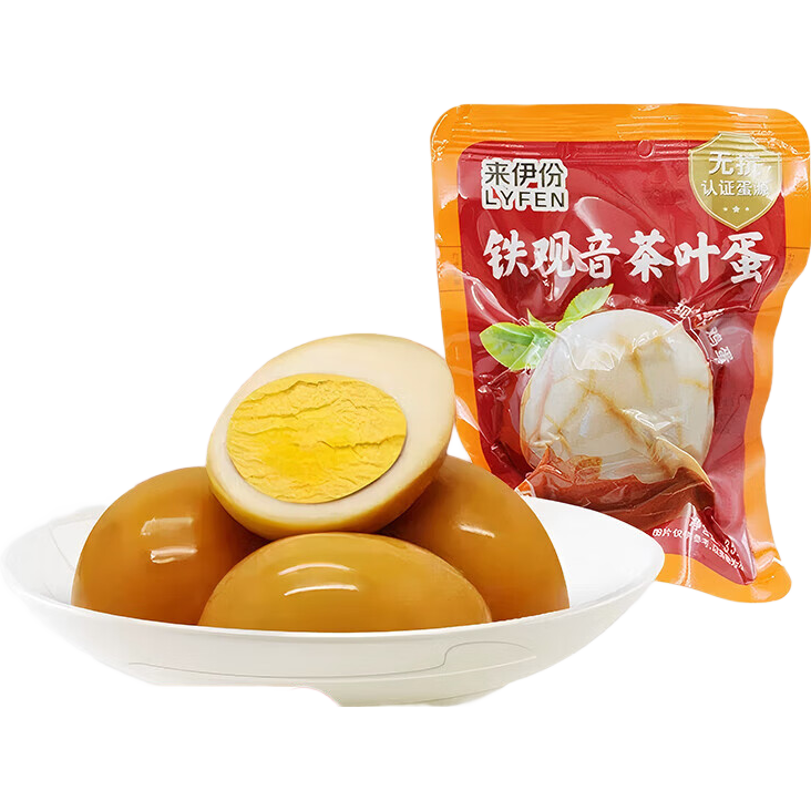 来伊份 铁观音茶叶蛋 任选10件 2.99元