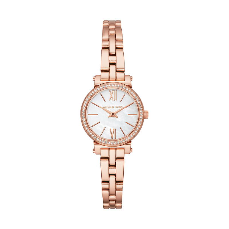 迈克·科尔斯 MICHAEL KORS 手表女士石英钢带女友MK3834 383.5元