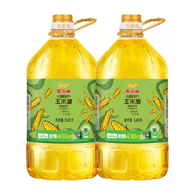 88vip、金龙鱼不油腻轻年玉米油5.43L*2桶 95.82元+2.19金币