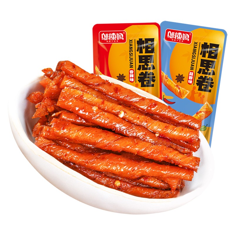 邬辣妈 相思卷辣条香辣味 20袋 180g 5.95元（需买2件，需用券）