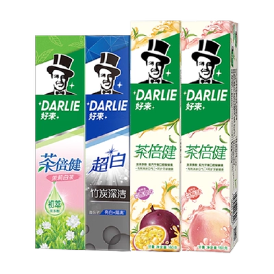88VIP：DARLIE好来 超白初萃茶牙膏 600g套装 茶香清新 20.13元+2.87元淘金币